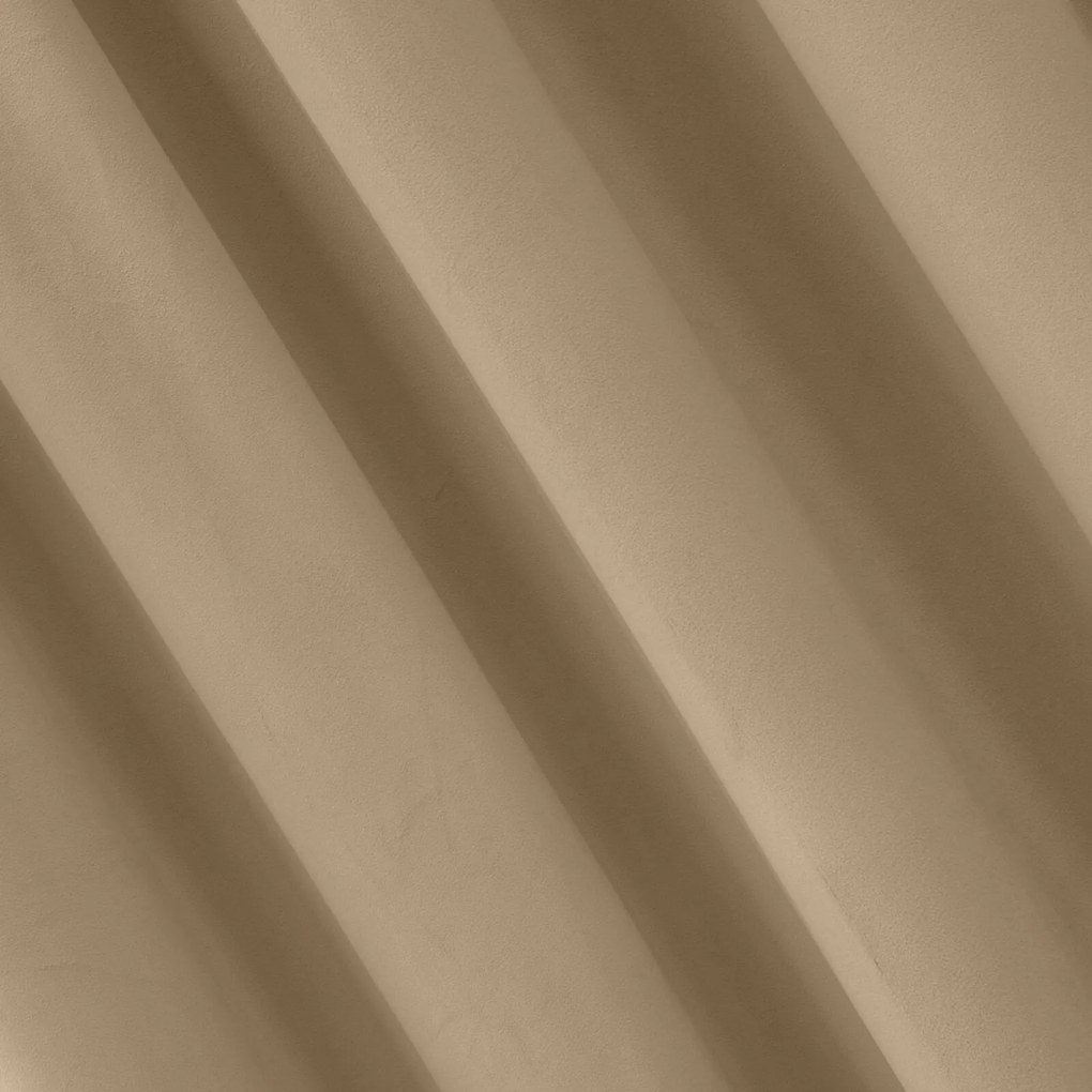 ZATEMŇOVACÍ ZÁVES NA PÁSKE PIERRE CARDIN SIBEL 140X270 CM CAPPUCCINO