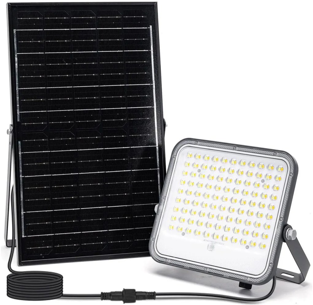 Aigostar - LED Stmievateľný solárny reflektor LED/150W/3,4V IP66 + DO