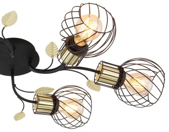 Globo 54113-6D - Prisadený luster LALLY 6xE27/40W/230V