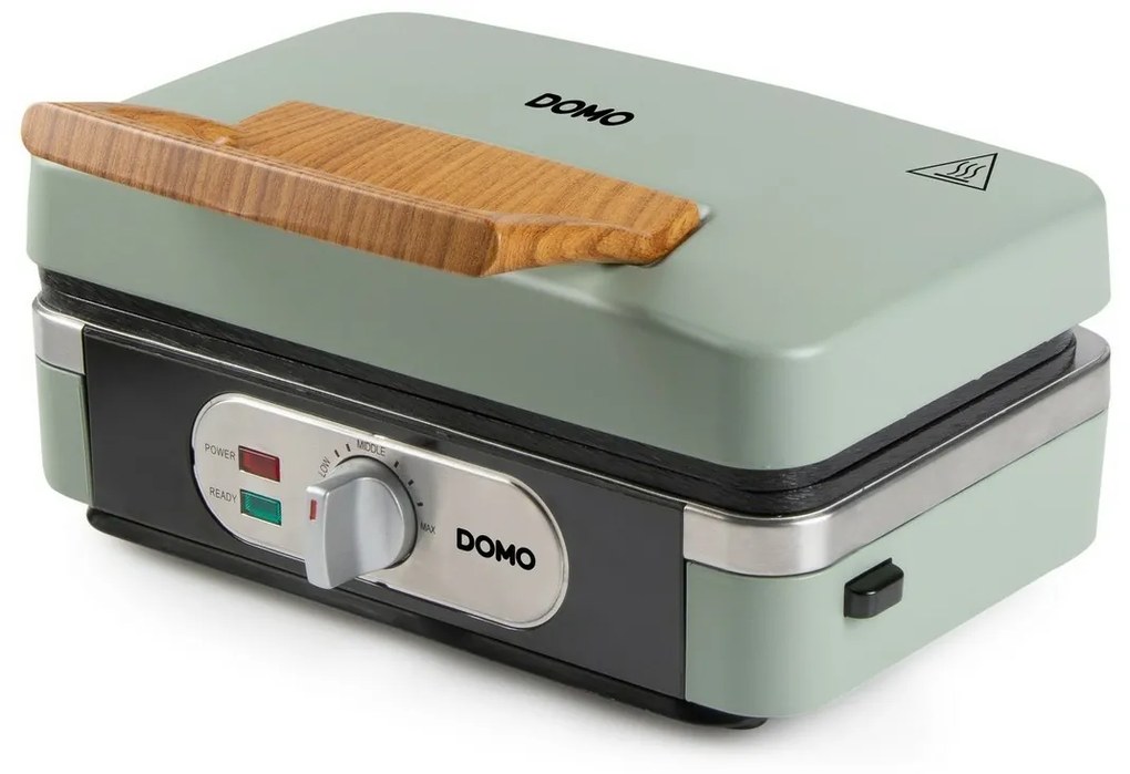 DOMO DO9276C sendvičovač 3 v 1, matná zelená