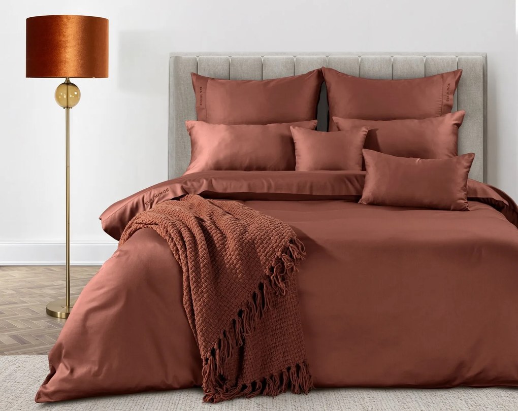 MAKOSATÉNOVÉ OBLIEČKY EVA MINGE ELEGANT1I 200X220 CM, 2 KS 70X80 CM MARSALA