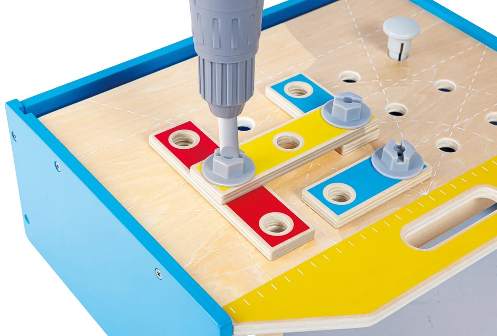 Drevený pracovný stôl - Malý inžinier