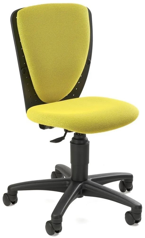 Topstar Topstar - detská stolička HIGH S'COOL - žltá, plast + textil