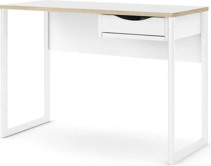 Písací stôl Felixa 513 110 cm hickory Jackson/biely