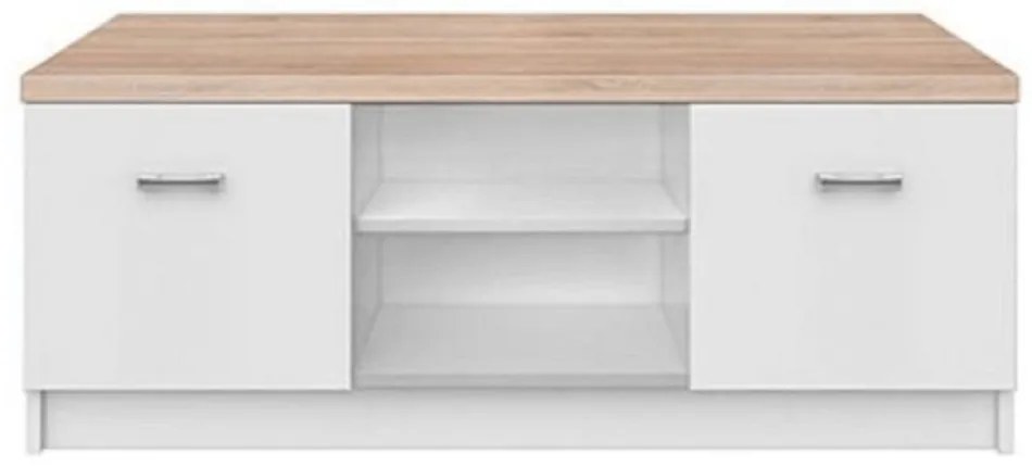 TV stolík TOPTY 2D typ 15, biely