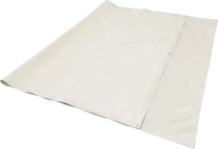 JAGO Plachta 650 g/m², hliníková oka, sivá, 3 x 6 m