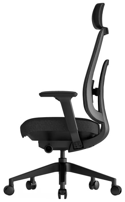 Kancelárska ergonomická stolička K42 — sieť, látka, čierna / viac farieb Zelená