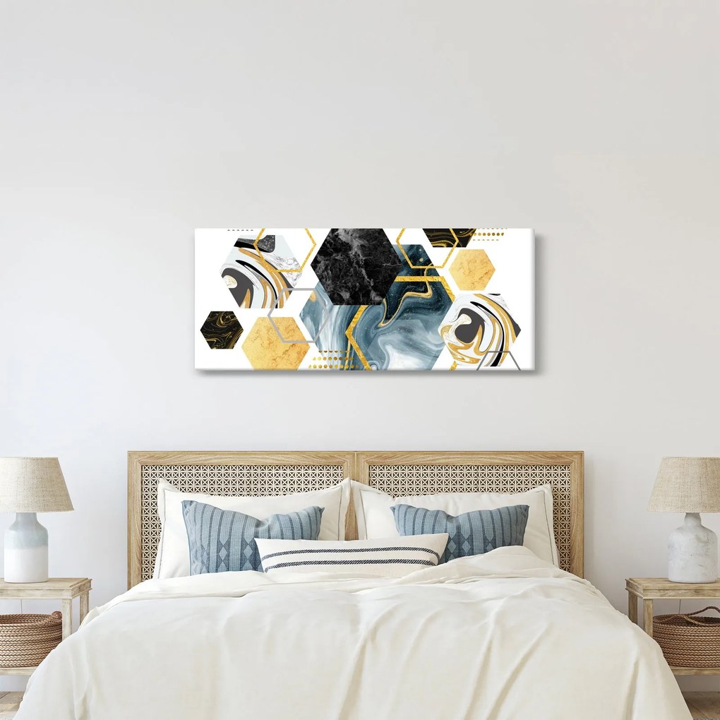 Obraz - Mnohouholník (120x50 cm)