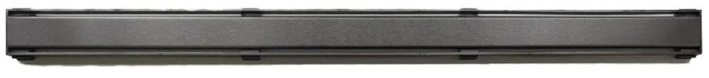 I-DRAIN Plano sprchový rošt z nerezovej ocele, dĺžka 700 mm, čierna kartáčovaná PVD, IDRO0700MB