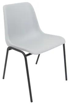 Konferenčná stolička Maxi čierna Sivá