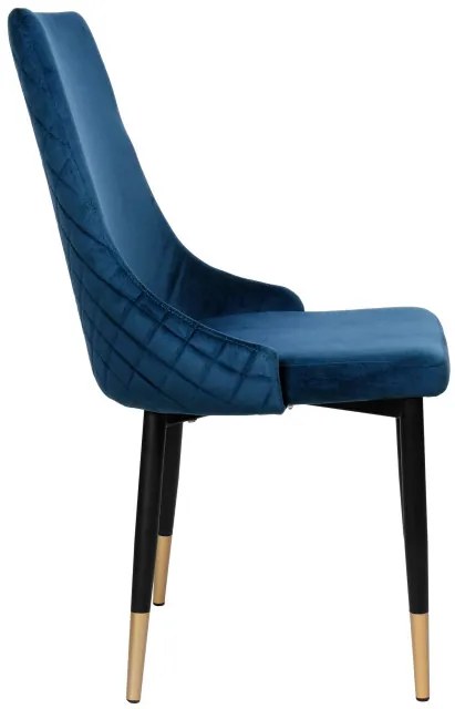 Jedálenská stolička VERMONT zamatová, granátová