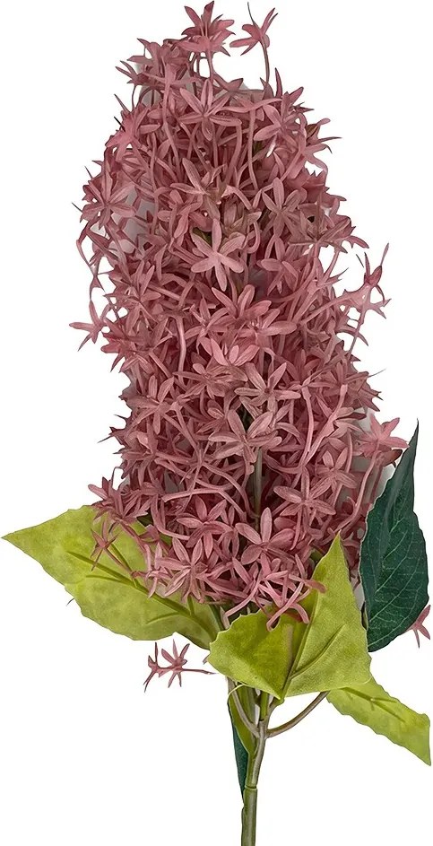 Dekoračná vetvička s fialovým kvetom Clayre & Eef – 90 cm