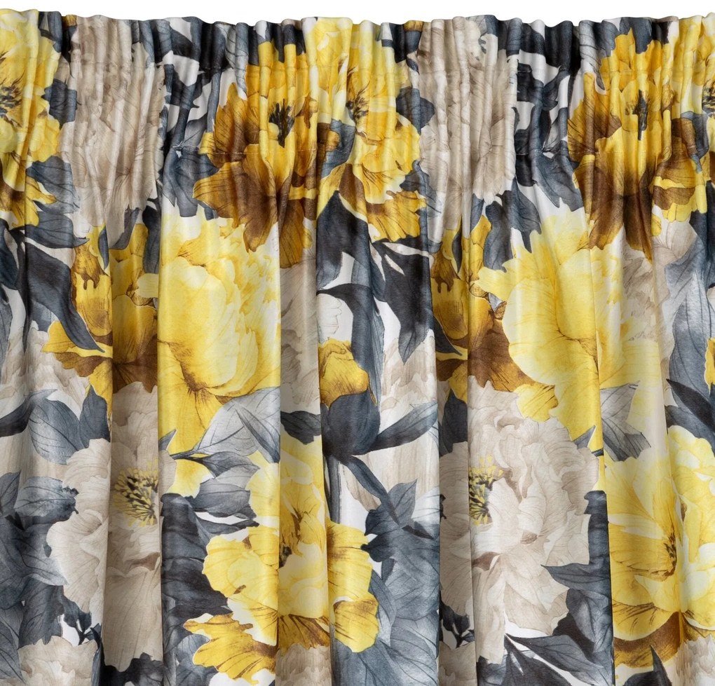 ZATEMŇOVACÍ ZÁVES NA PÁSKE VENICE 140X270 CM VZOROVANÁ