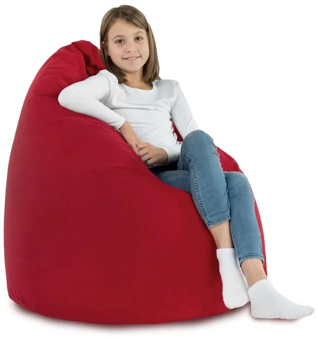 Sedací vak Bag Sako XL plyš Farba: 8.Červený