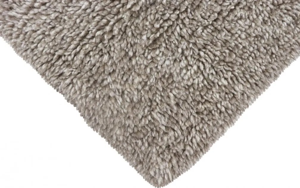 Lorena Canals 170x240 cm Vlnený koberec Tundra - Blended Sheep Grey, šedá, detská izba