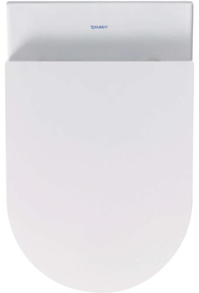 DURAVIT ME by Starck WC sedátko so sklápacou automatikou - Softclose, odnímateľné, tvrdé z Duroplastu, biela matná, 0020092600
