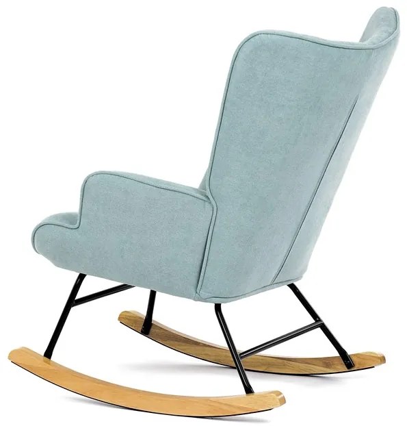 Autronic BONTEC Hojdacie kreslo, modrá, látka, AK-371 BLUE2 Farba: Hnedá