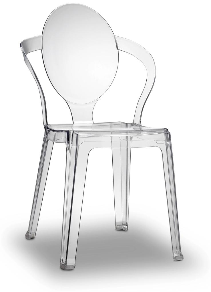 SCAB Záhradná stolička SPOON 2332, plastová