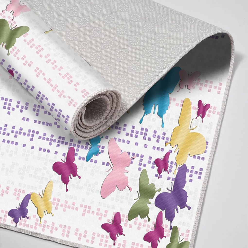 Kúpeľňová súprava koberčekov BUTTERFLY