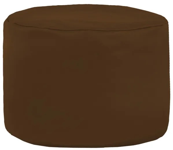 Taburetka Cilindro hnedá ekokoža