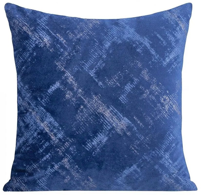 Adria obliečka na vankúš tmavomodrá sivá 40x40 401990