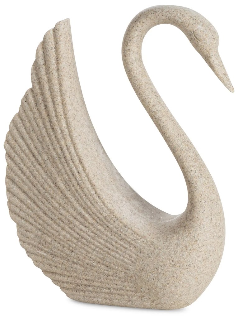 DEKORAČNÁ SOŠKA LOGAN 16X6X20 CM BÉŽOVÁ