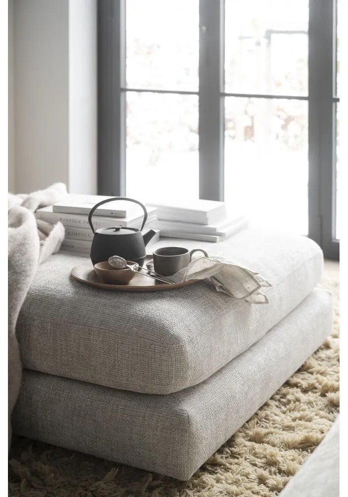 Krémová pohovka 258 cm Duncan – Rowico