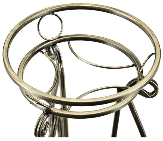 Stojan na kvety 62x28 cm zlatá