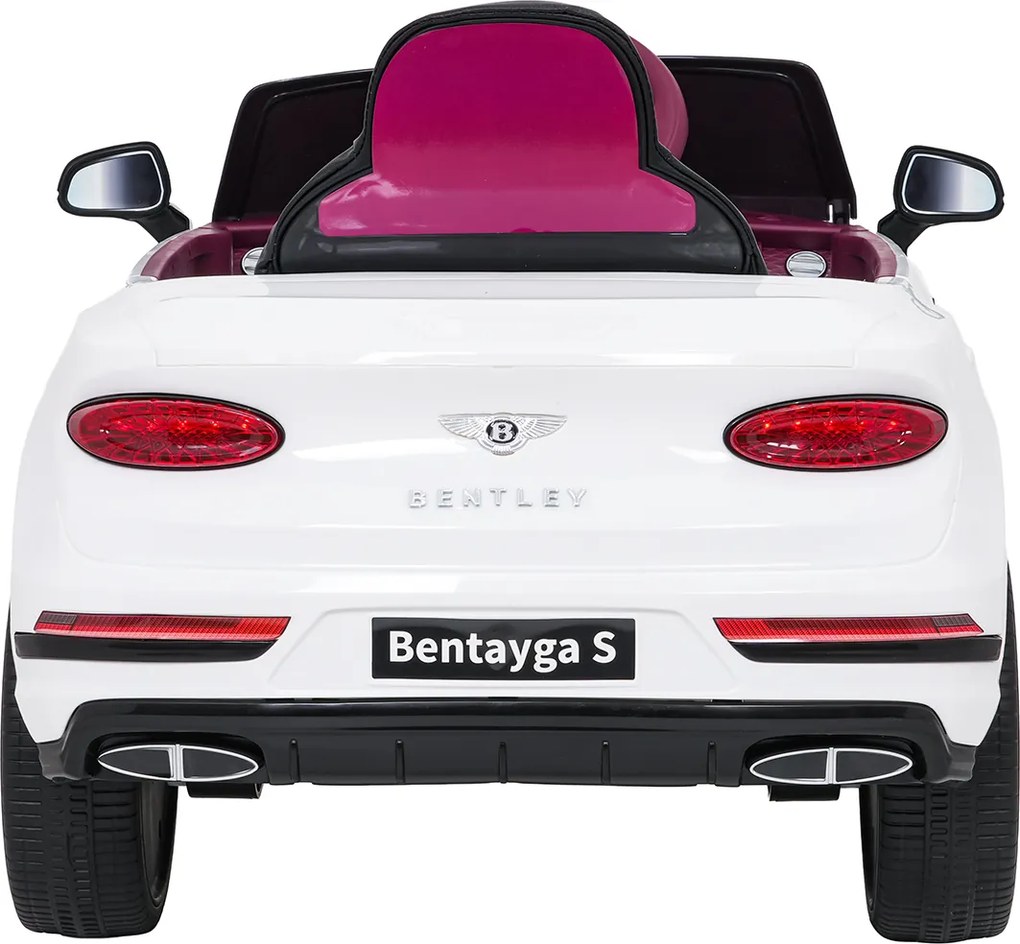 Ramiz Detské elektrické autíčko Bentley Bentayga S biele