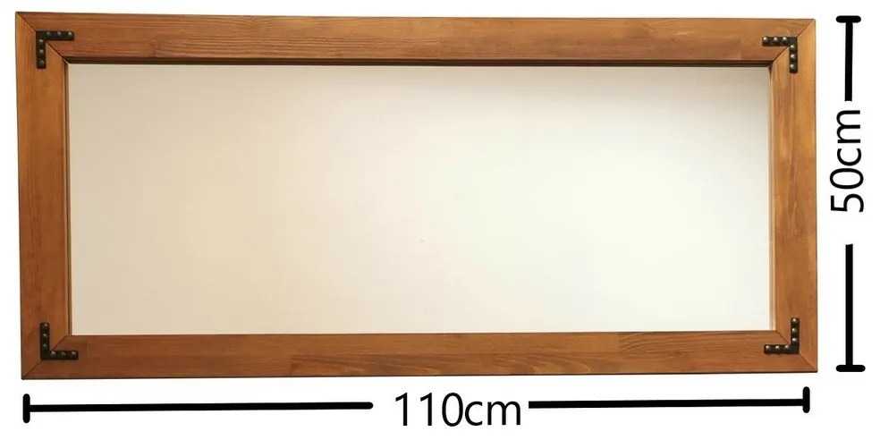 Orieškové zrkadlo 20 x 110 cm