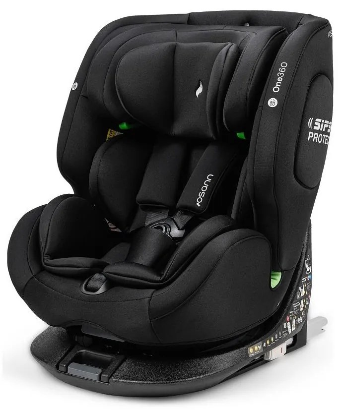 OSANN - Autosedačka ONE 360 i-Size 40-150 cm All Black
