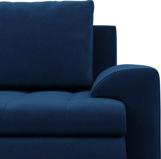 Sedacia súprava FORESTA ULL Kronos v tvare U tmavomodrá