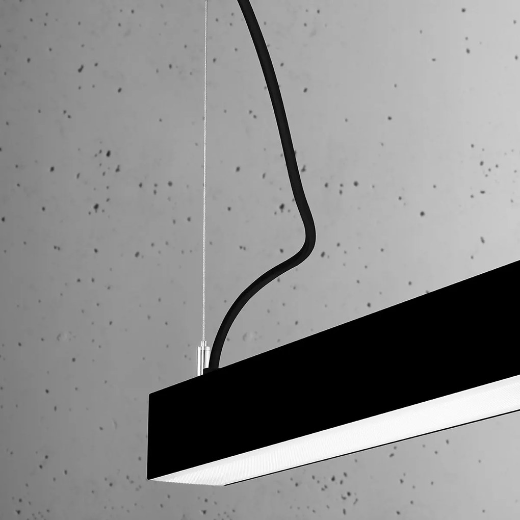 Závesné LED svietidlo Pinne 117, 1x LED 31w, 3000k, b
