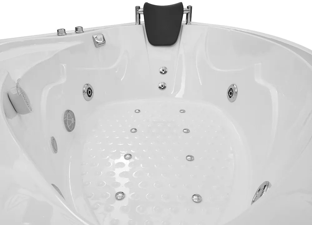 M-SPA - Kabino SPA vaňa s hydromasážou a funkciou parnej sauny 135 x 135 x 220 cm