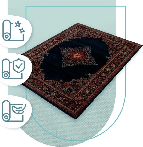 Koberec Dywilan Superior Super Meru Velvet modrý