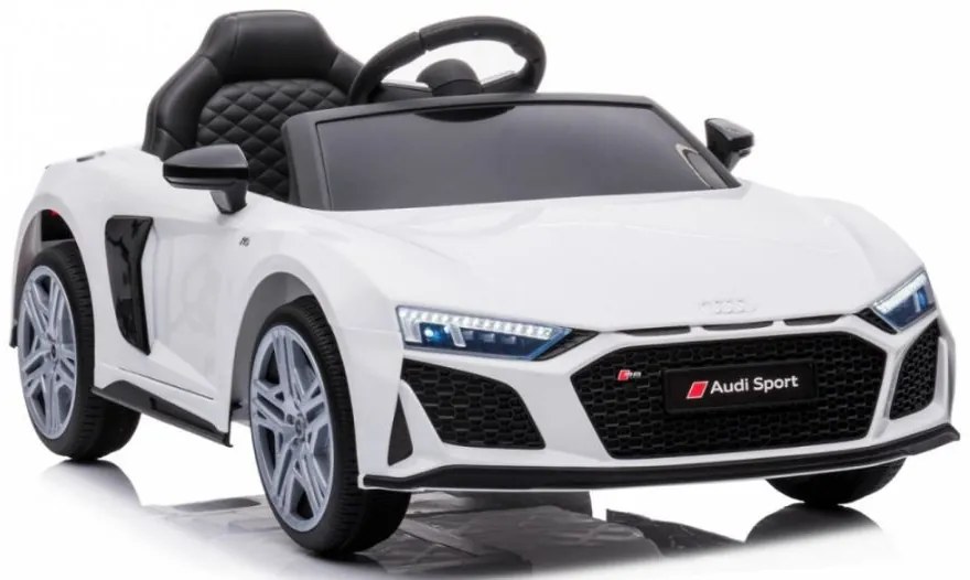 RAMIZ ELEKTRICKÉ AUTÍČKO AUDI R8 LIFT  - BIELA  - 2x35W - 12V7Ah - 2022