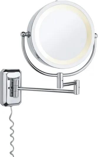 Zrkadlo s osvetlením PAULMANN Kosmetické zrcadlo Bela max. 40 W chrom, zrcadlo, kov, sklo 70349
