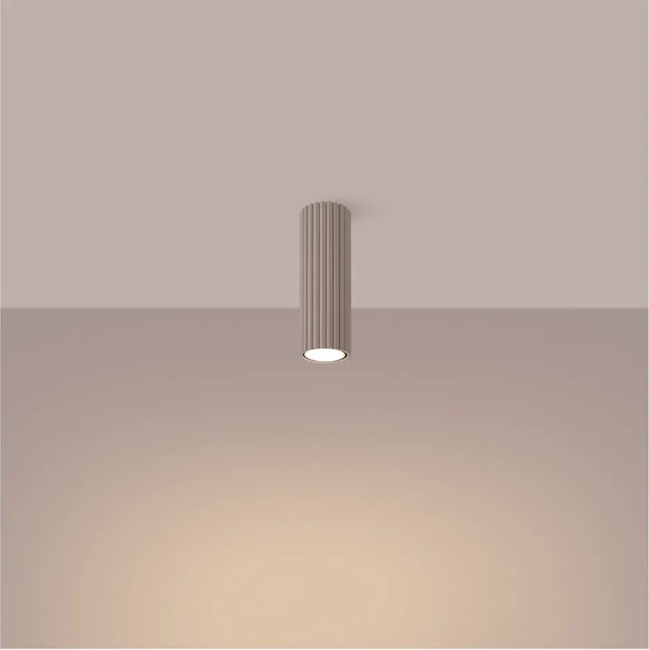 Taupe kovové bodové svietidlo Gleam – Sollux