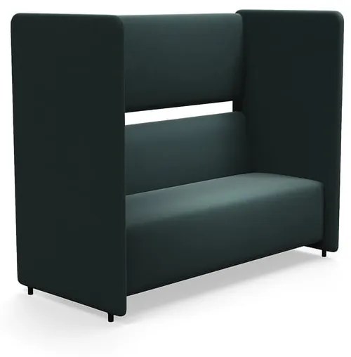 Pohovka CLEAR SOUND, 3-miestna, látka Focus Melange, zelená