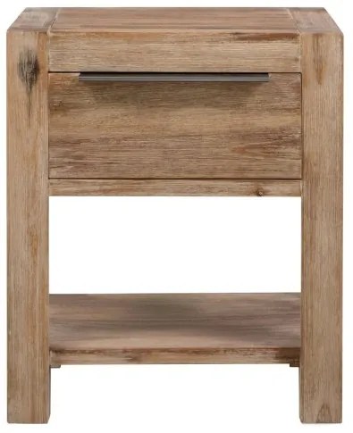 vidaXL Nočné stolíky so zásuvkami 2ks 40x30x48 cm masívne akáciové drevo-