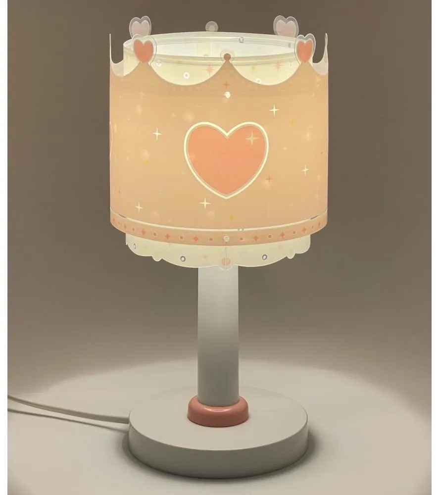 Dalber 61101N - LED detská lampička LITTLE QUEEN 1xG4/4W/230V ružová