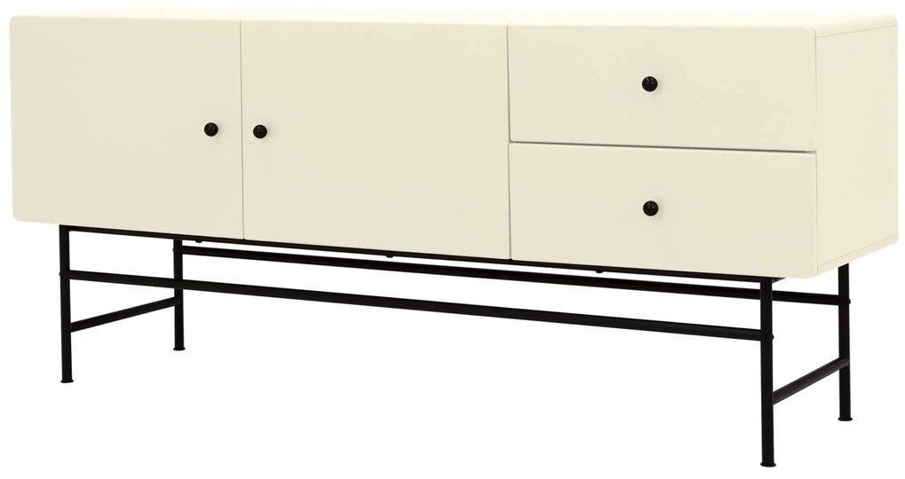 Komoda tailok 157 x 72 cm biela MUZZA