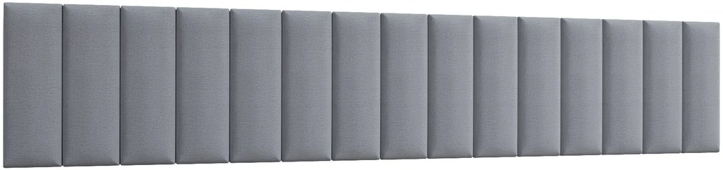 Čalúnený nástenný panel QUADRATTA 20x60 cm - viac farieb Farba: Ružová