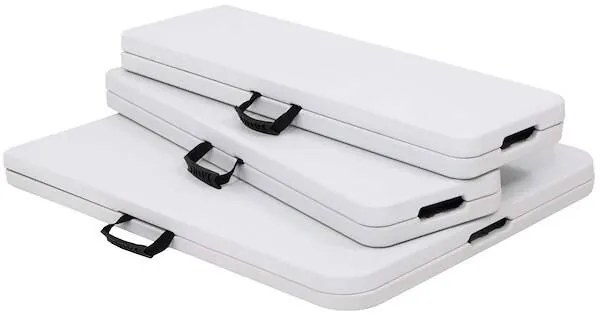 Skladací stôl 180x74x74 cm s lavicami SPRINGOS GF0099