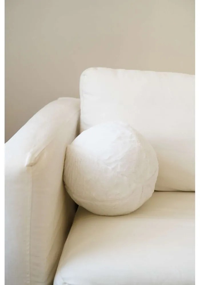 Dekoračný vankúš z mikroplyšu ø 25 cm Top – Mioli Decor