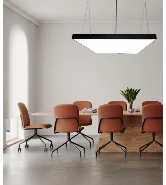 LED Luster na lanku LED/240W/230V 4000K 120x120 cm
