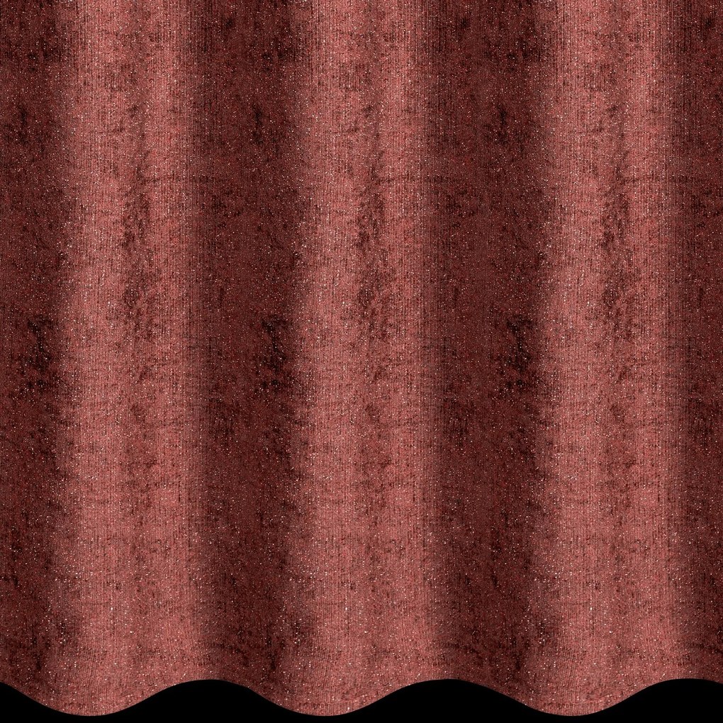 ZATEMŇOVACÍ ZÁVES NA PÁSKE JILL 140X270 CM HRDZAVÁ