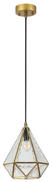 Rabalux 72245 - Luster na lanku NORAH 1xE14/40W/230V zlatá