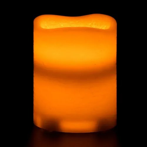 vidaXL Bezplameňové LED sviečky s diaľkovým ovládaním 24 ks biele-