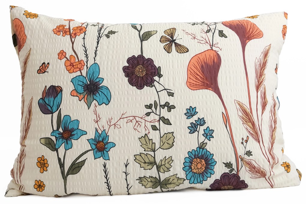 Krepová obliečka na vankúš Renforcé 50 × 70 cm – Veronika